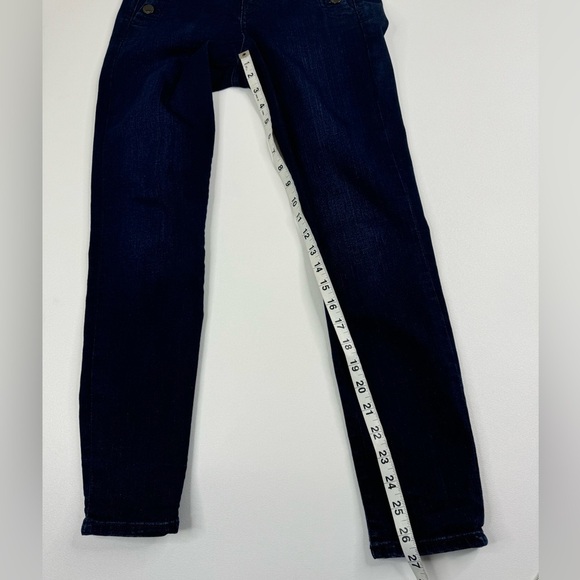GAP High Rise Skinny Sailor Smoothing Pockets Ankle Jeans Size 4 - Picture 6 of 11